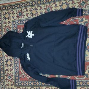 Mens XL Limited edition Zoo York quarter zip varsity hoodie